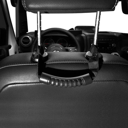 Front Seat Headrest Grab Handles for Jeep Wrangler JK & JL & Gladiator 2007-2023 ( 2 pec )