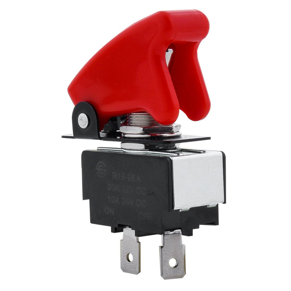 Carbon fiber & Red LED Switch