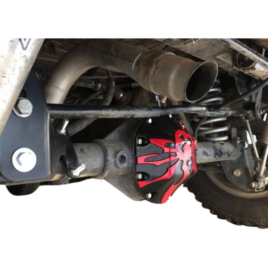 Poison Spyder Black Dana 44 Differential Cover for Jeep Wrangler JK 2007-2017
