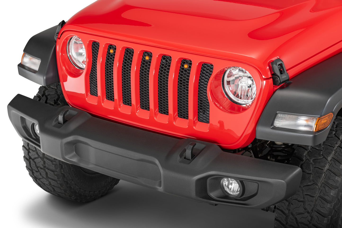 Amber LED Grille Lights for Jeep Wrangler JK & JL & Gladiator 2007-2023