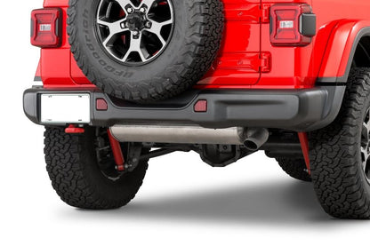 Aluminum Rubicon Rear Bumper Without Sensor Hole for Jeep Wrangler JL 2018-2024