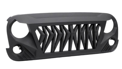 Angry Shark Grill for Jeep Wrangler JK 2007-2017