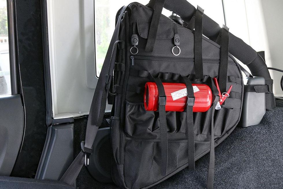 2 Pcs L & R Rear Roll Bar Storage Bag for Jeep Wrangler JL 2018-2025