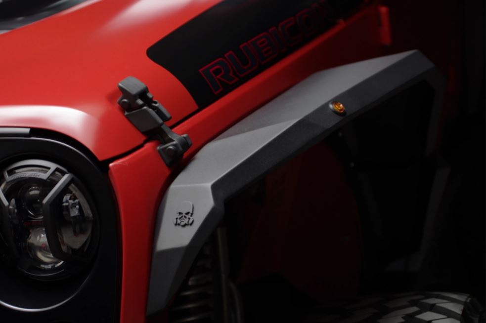 Topfire Marauder II Aluminum Alloy Fender for Jeep Wrangler JK & JL & Gladiator  2007-2025