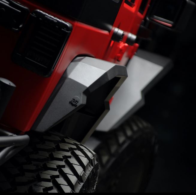 Topfire Marauder II Aluminum Alloy Fender for Jeep Wrangler JK & JL & Gladiator  2007-2025