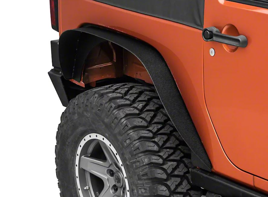 Flat Steel Fender for Jeep Wrangler JK 2007-2017