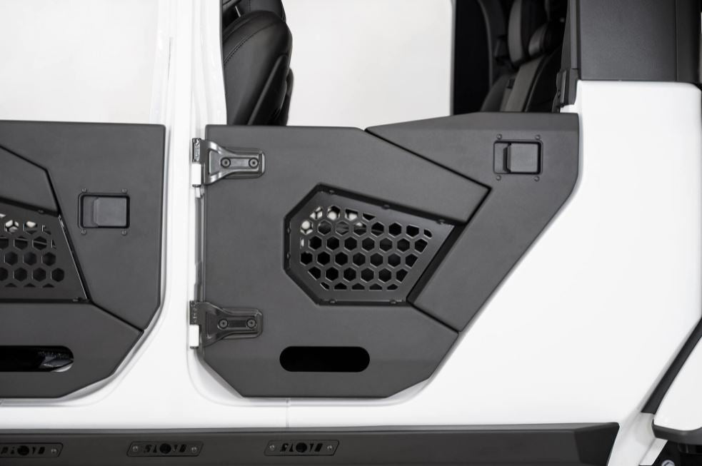 Mesh Half Door for 2 Door & 4 Door Jeep Wrangler JK & JL & Gladiator 2007-2025