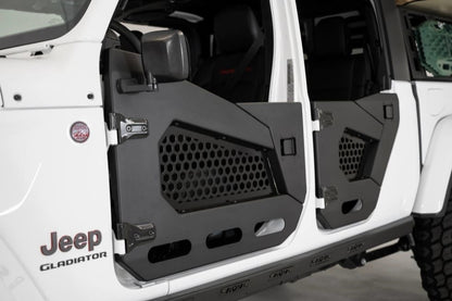 Mesh Half Door for 2 Door & 4 Door Jeep Wrangler JK & JL & Gladiator 2007-2025